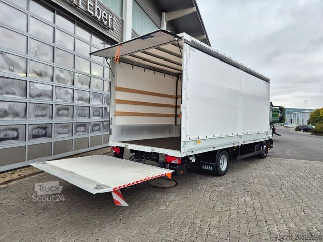 Gardinsidad skåpbil IVECO Eurocargo ML75E19/P LBW  Spoiler Klima 3 Sitze