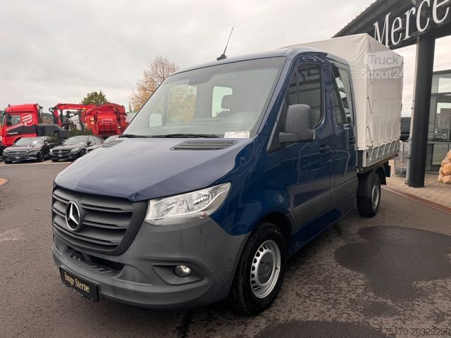 Dodávka s plachtovou bočnicou MERCEDES-BENZ Sprinter 215 CDI DoKa 9G Klima AHK SHZ