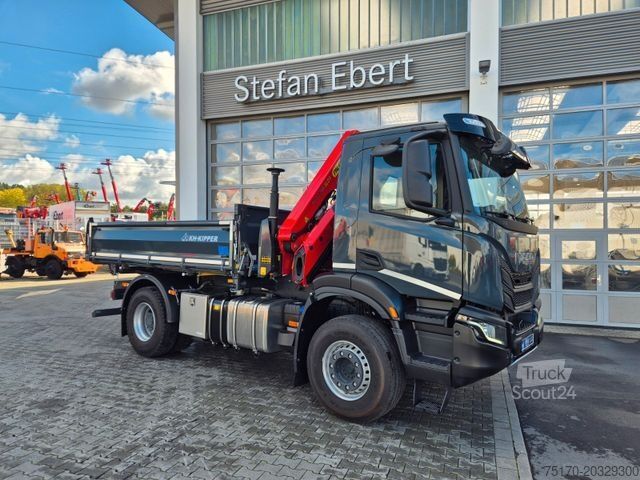 Kippiauto IVECO AD200X46/P HR OFF Palfinger PK 12.501 Funk AHK