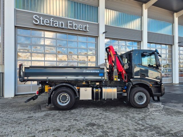 Kippiauto IVECO AD200X46/P HR OFF Palfinger PK 12.501 Funk AHK