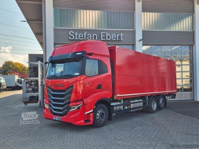 Dzērienu kravas automašīna IVECO AS260S50Y/FS Schwenkwand LBW 2xAHK CAM Intarder