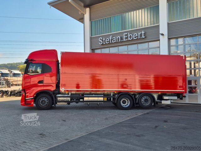 Вантажівка для напоїв IVECO AS260S50Y/FS Schwenkwand LBW 2xAHK CAM Intarder