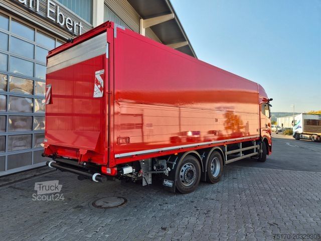 Dzērienu kravas automašīna IVECO AS260S50Y/FS Schwenkwand LBW 2xAHK CAM Intarder