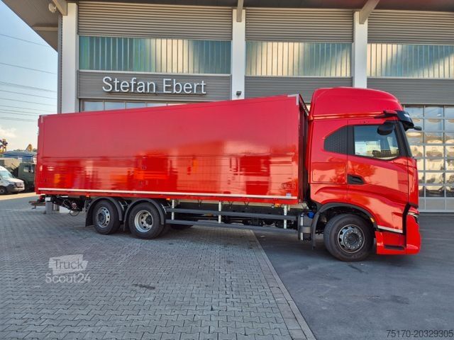 Dzērienu kravas automašīna IVECO AS260S50Y/FS Schwenkwand LBW 2xAHK CAM Intarder