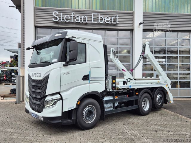 Absetzkipper LKW IVECO AS280X50Y/PS ON Meiller AK 16. T Funk AHK