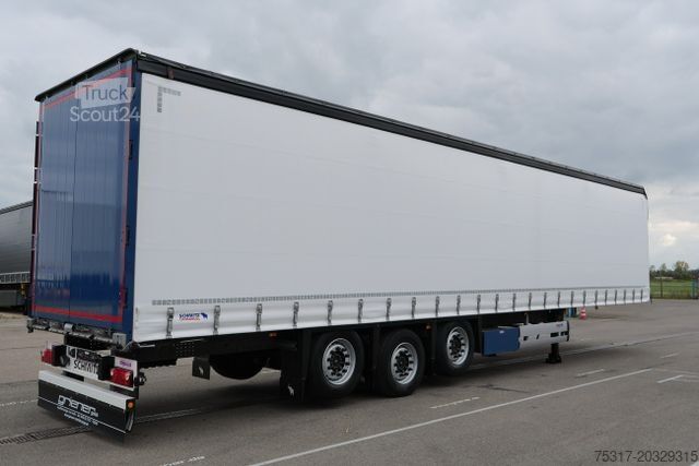 Открытый полуприцеп с тентом SCHMITZ CARGOBULL SCS 24 /12642 XL / RUNGENTASCHEN / 2 x LIFT/ROOF