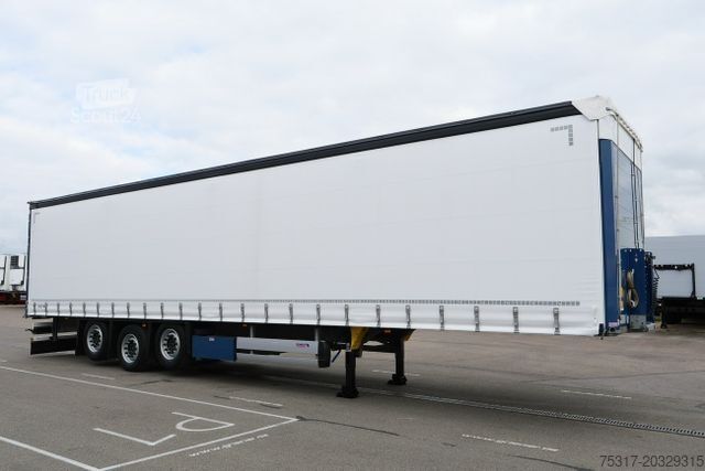 Открытый полуприцеп с тентом SCHMITZ CARGOBULL SCS 24 /12642 XL / RUNGENTASCHEN / 2 x LIFT/ROOF