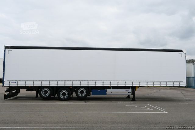Открытый полуприцеп с тентом SCHMITZ CARGOBULL SCS 24 /12642 XL / RUNGENTASCHEN / 2 x LIFT/ROOF