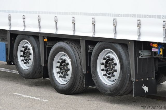 Открытый полуприцеп с тентом SCHMITZ CARGOBULL SCS 24 /12642 XL / RUNGENTASCHEN / 2 x LIFT/ROOF