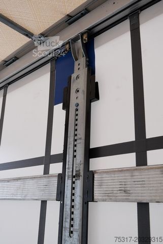 Открытый полуприцеп с тентом SCHMITZ CARGOBULL SCS 24 /12642 XL / RUNGENTASCHEN / 2 x LIFT/ROOF