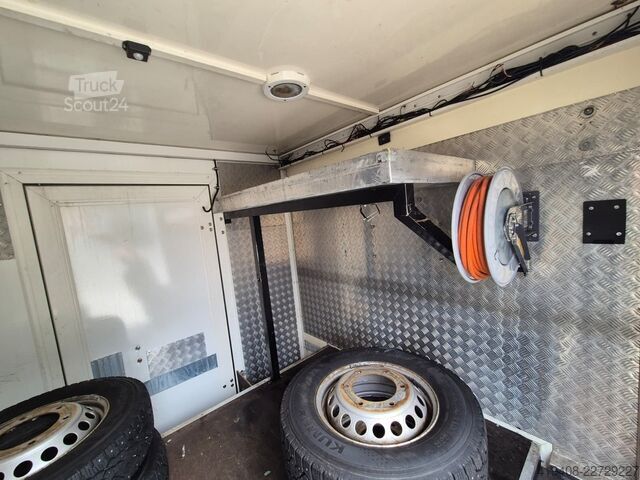 Caja plana Mercedes-Benz Sprinter 516 / Palfinger HDS / Serviced!