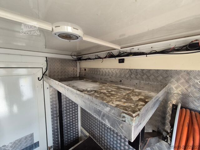 Caja plana Mercedes-Benz Sprinter 516 / Palfinger HDS / Serviced!
