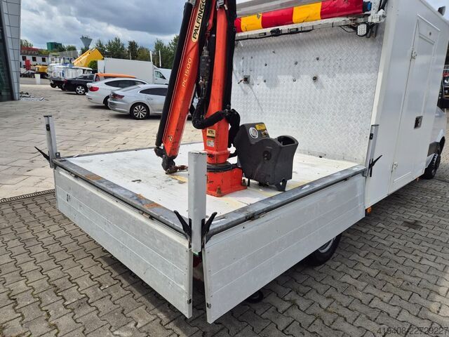 Caja plana Mercedes-Benz Sprinter 516 / Palfinger HDS / Serviced!