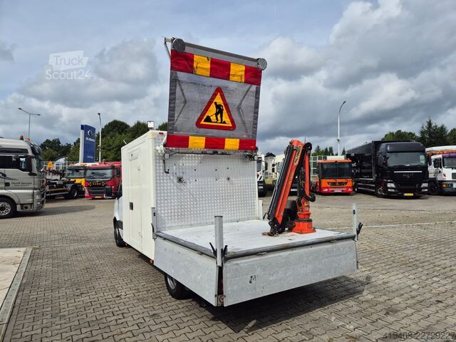 Caja plana Mercedes-Benz Sprinter 516 / Palfinger HDS / Serviced!