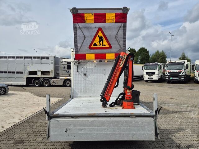 Caja plana Mercedes-Benz Sprinter 516 / Palfinger HDS / Serviced!