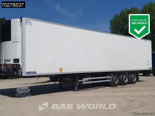 Refrigerated/freezer transport Lamberet Carrier 1550 3 axles Liftachse