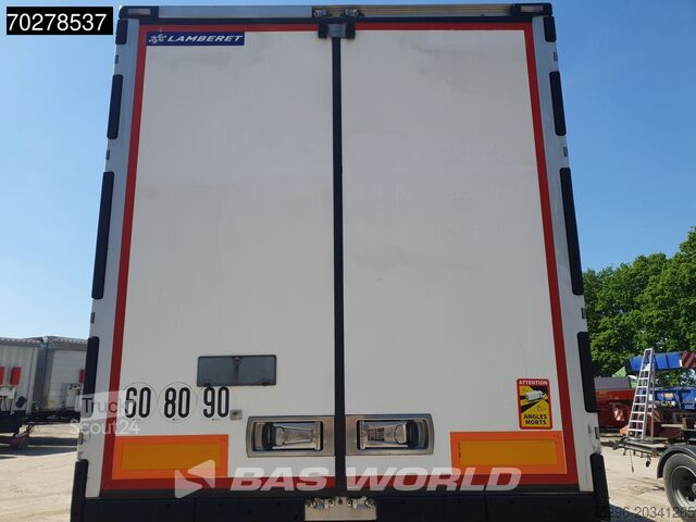 Koel-vriestransport Lamberet Carrier 1550 3 axles Liftachse