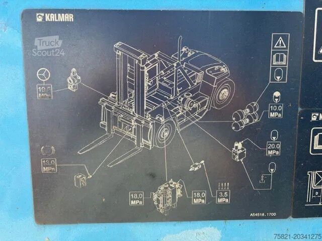 Containerstapelaar Kalmar DFC 420 - 12 DFC 420-12