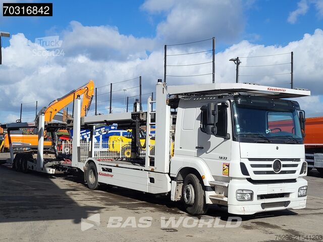 βαν μεταφοράς αυτοκινήτων Mercedes Axor 1833 4X2