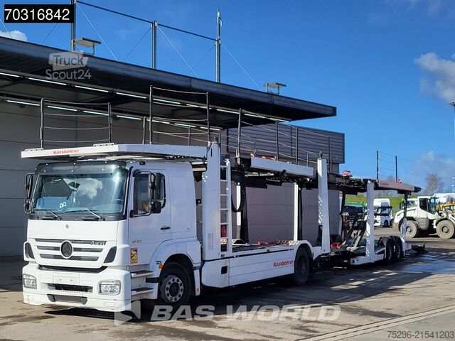 βαν μεταφοράς αυτοκινήτων Mercedes Axor 1833 4X2