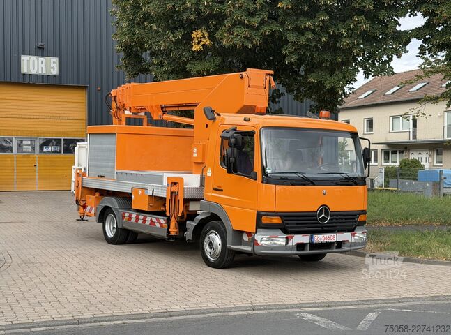 Teherautóra szerelt munkaállvány Mercedes-Benz Atego 815 - Ruthmann TK220 - 136 TKm