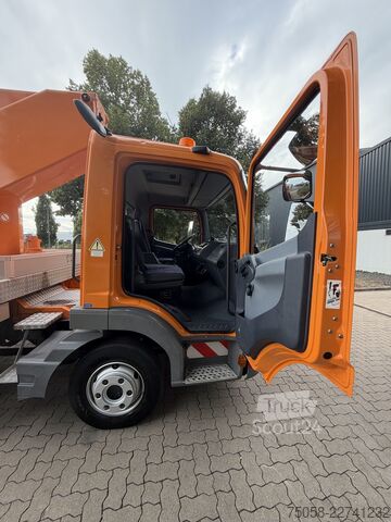 Teherautóra szerelt munkaállvány Mercedes-Benz Atego 815 - Ruthmann TK220 - 136 TKm
