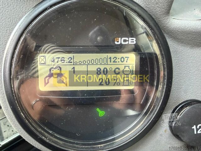 мини-экскаватор JCB 36C-1 Engcon Draaikantelstuk