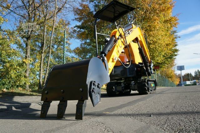 Mini excavator Microbagger 1000 kg NEU Löffelpaket