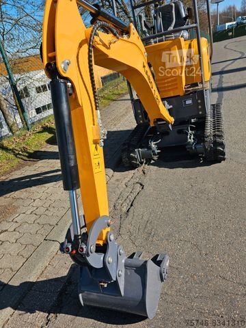 Мини-экскаватор  Microbagger 1200 kg NEU Löffelpaket