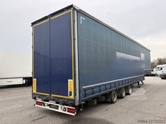 Semirimorchio ribassato WECON LPRS 24, 06VLS, SAF-ACHSEN, SCHWANENHALS MIT AUFFAHRRAMPEN
