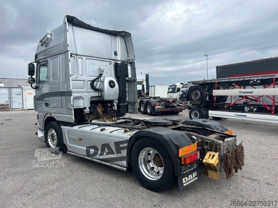 Trattore stradale standard DAF XF 105.460 SSC, E5, STANDKLIMA, SCHUBBODENHYDRAULIK, ALUFELGEN