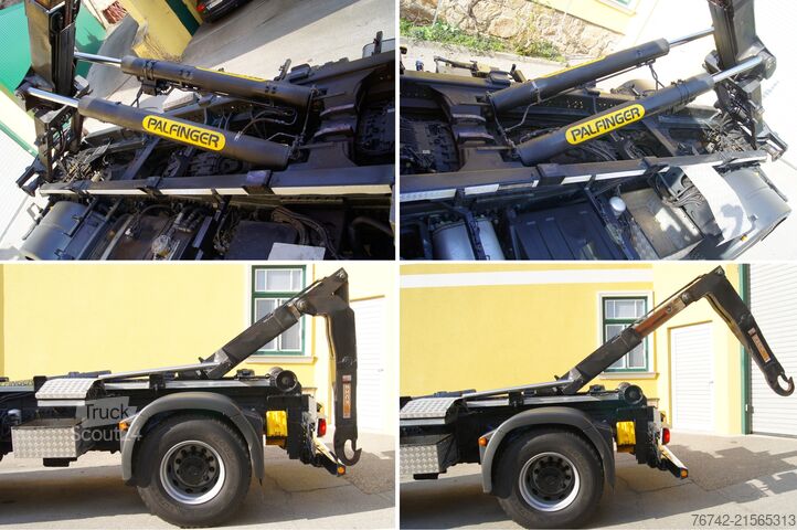 Tovornjak s kavljem za kontejnerje MAN TGS 18.360 BL 4x4 / PALIFT/ Winterdienst/ 5 m³ Salzstreuer