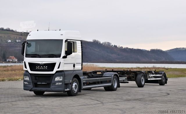 LKW-Fahrgestell MAN TGX 18.440 Fahrgestell 7,00m + Anhänger 6,90m