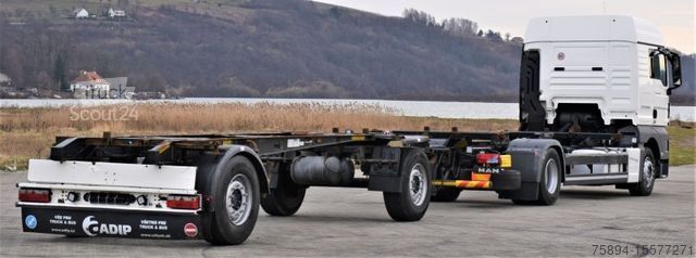 LKW-Fahrgestell MAN TGX 18.440 Fahrgestell 7,00m + Anhänger 6,90m