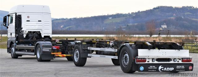LKW-Fahrgestell MAN TGX 18.440 Fahrgestell 7,00m + Anhänger 6,90m