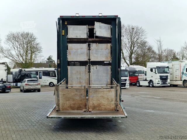 Szarvasmarha-szállítás CUPPERS LVA 10-10 AL 3 deck livestock trailer - BPW Axl...