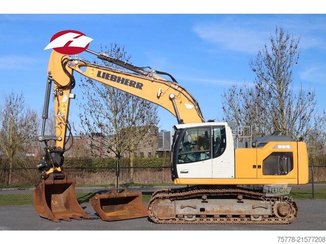 Escavatore cingolato Liebherr R924 LC | ROTOTILT + GRIPPER | 2X BUCKET