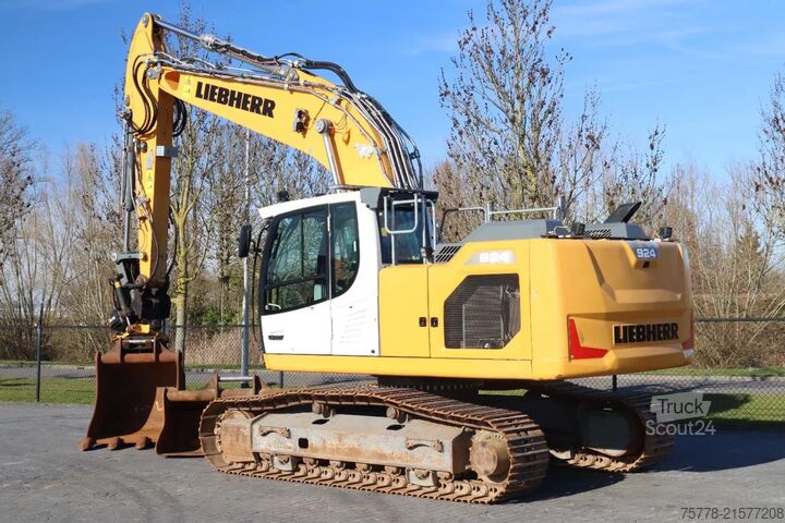 Escavatore cingolato Liebherr R924 LC | ROTOTILT + GRIPPER | 2X BUCKET