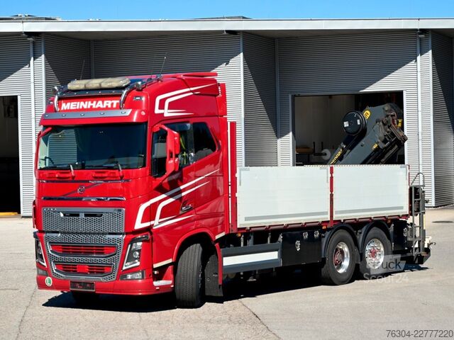 Vrachtauto met open laadbak VOLVO FH16 750 PS + Schwarzmüller Anhänger