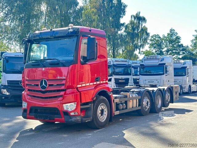 Podwozie ciężarówki MERCEDES-BENZ Antos 3245 8x2 Chassi PTO Lift /Lenkachse