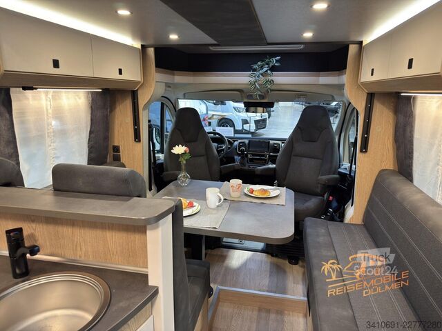 Camping-car semi-intégré HOBBY OnTour T 700 FH(L) Allwetter LM-Felgen GFK Matik