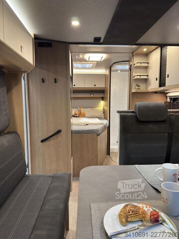 Camping-car semi-intégré HOBBY OnTour T 700 FH(L) Allwetter LM-Felgen GFK Matik