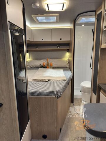 Camping-car semi-intégré HOBBY OnTour T 700 FH(L) Allwetter LM-Felgen GFK Matik