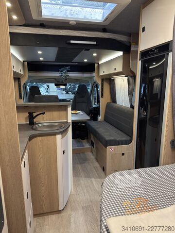 Camping-car semi-intégré HOBBY OnTour T 700 FH(L) Allwetter LM-Felgen GFK Matik
