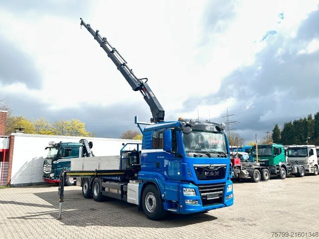 Truck mounted crane MAN 26.400 Pritsche + HIAB 232 Kran 6x2