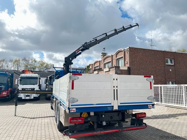 Truck mounted crane MAN 26.400 Pritsche + HIAB 232 Kran 6x2