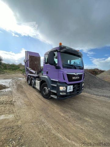 Skip truck MAN TG-S 26.420 6x2 BL Absetzkipper Meiller Funk