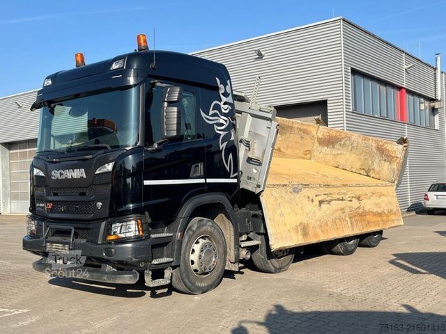 Tipper truck SCANIA G 410 8x4 4-Achs Kipper XT Bordmatik