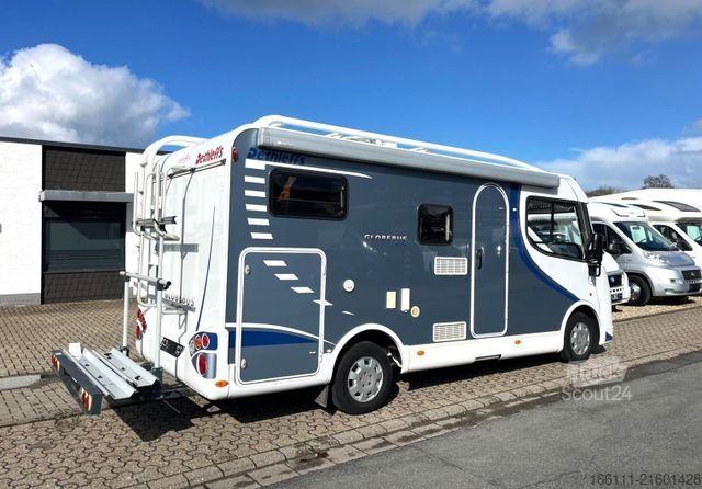 Integrated camper DETHLEFFS Globebus I 001 - Hub/Festbett -  -