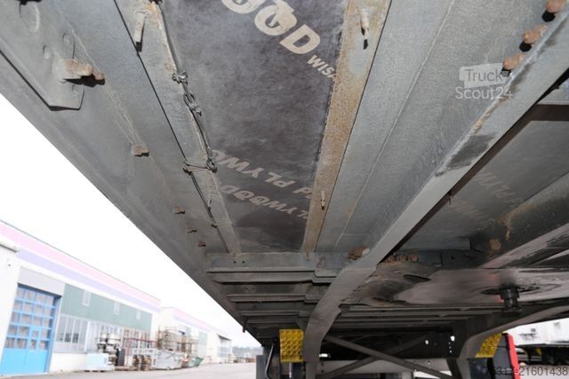 Box semitrailer SCHMITZ CARGOBULL SKO 24/ LBW 2000 kg / DS / ZURRLEISTE / 12642 XL
